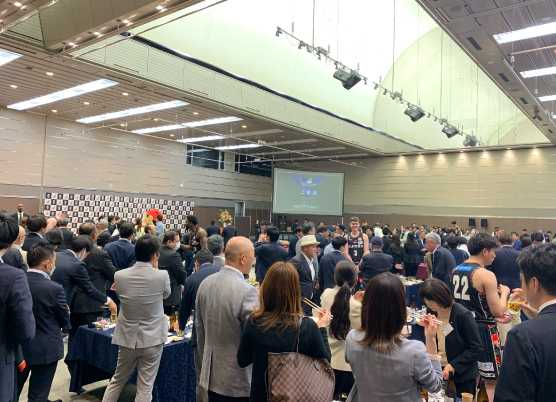 大阪エヴェッサ スポンサーパーティに参加しました！！